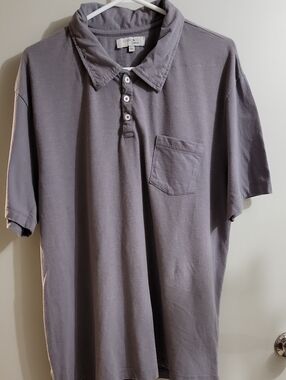 ⭐️ Gray Polo Shirt - Cosmo & Co